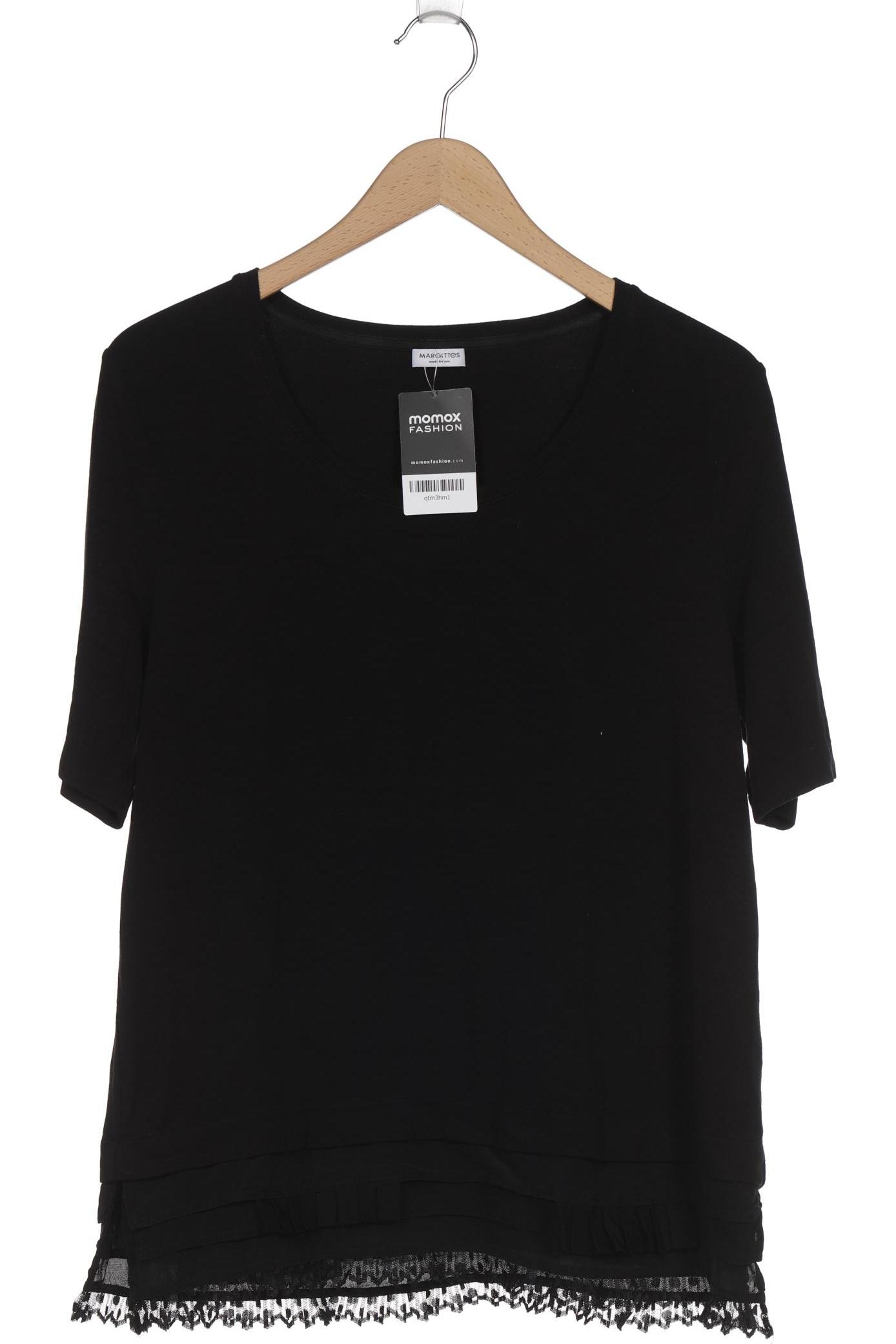 

Margittes Damen T-Shirt, schwarz, Gr. 44