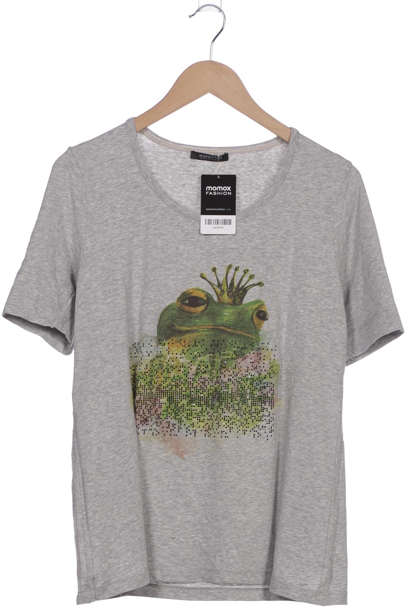 

Margittes Damen T-Shirt, grau, Gr. 44