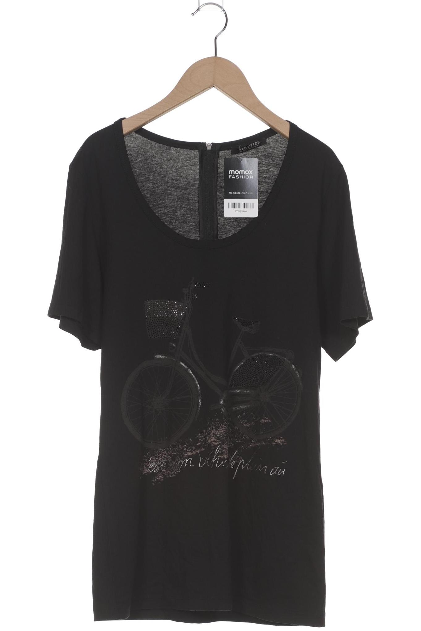 

Margittes Damen T-Shirt, schwarz, Gr. 38