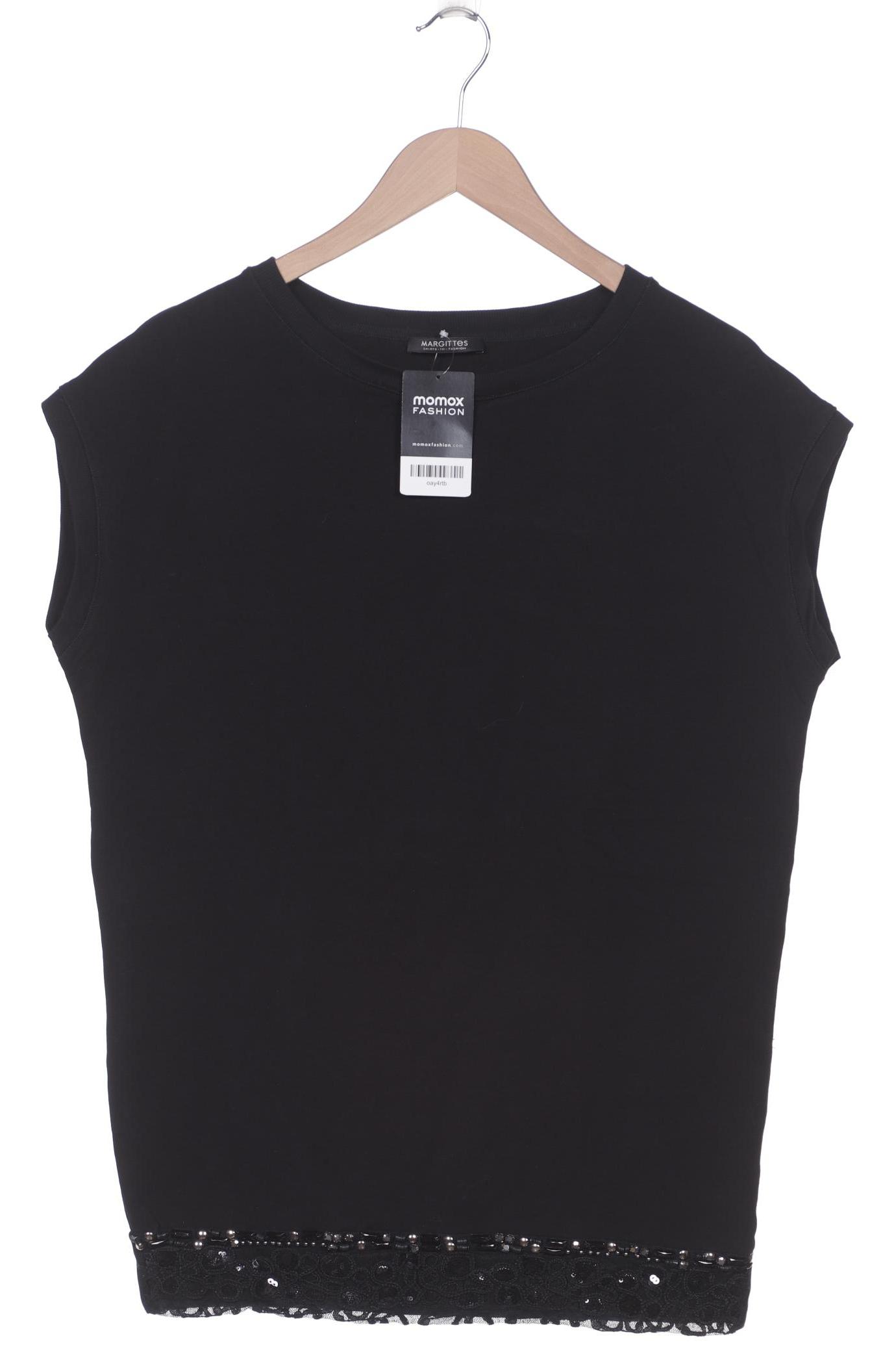 

Margittes Damen T-Shirt, schwarz, Gr. 44