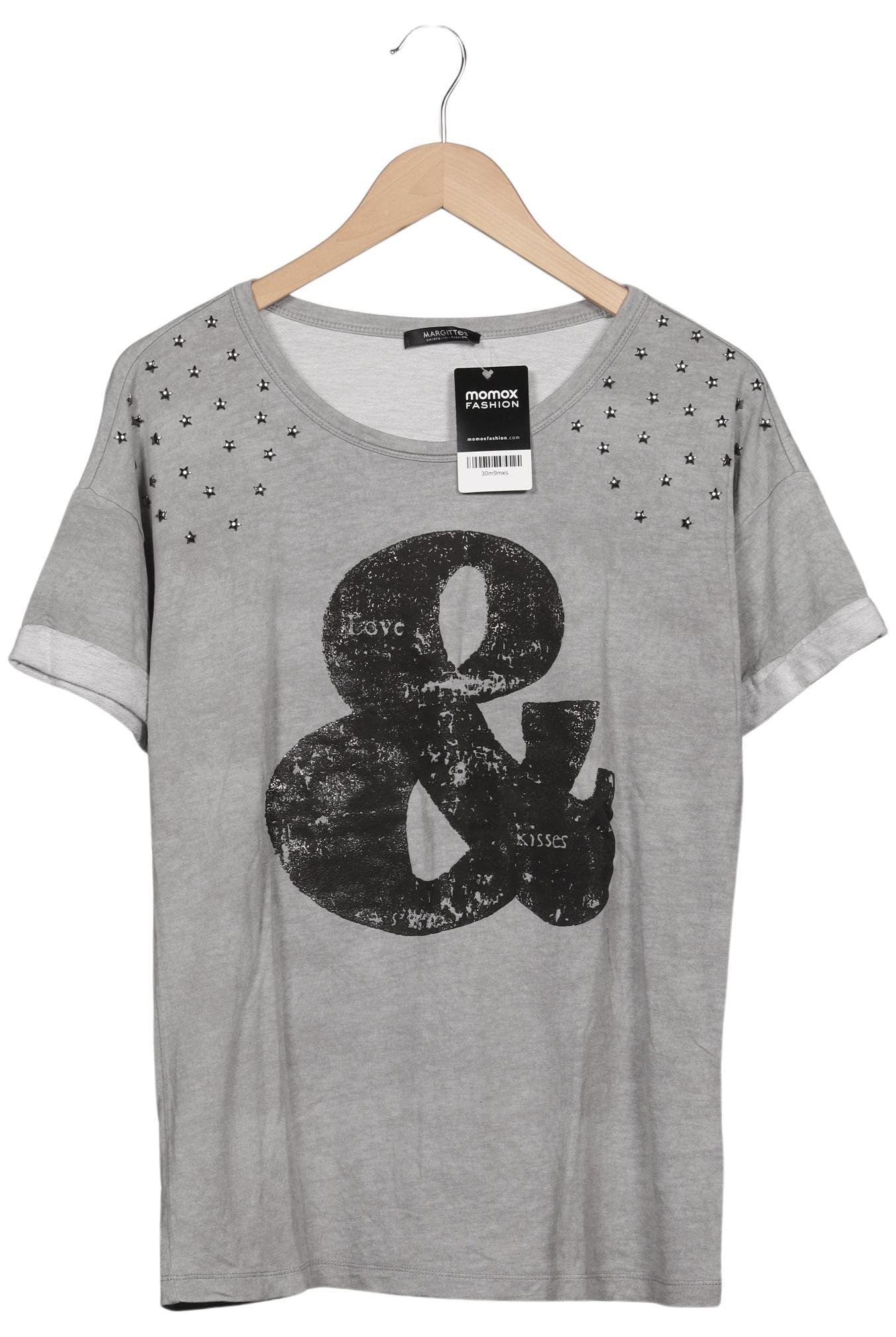 

Margittes Damen T-Shirt, grau, Gr. 40
