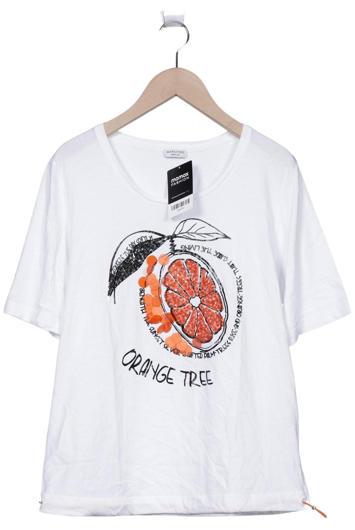 

Margittes Damen T-Shirt, weiß, Gr. 36