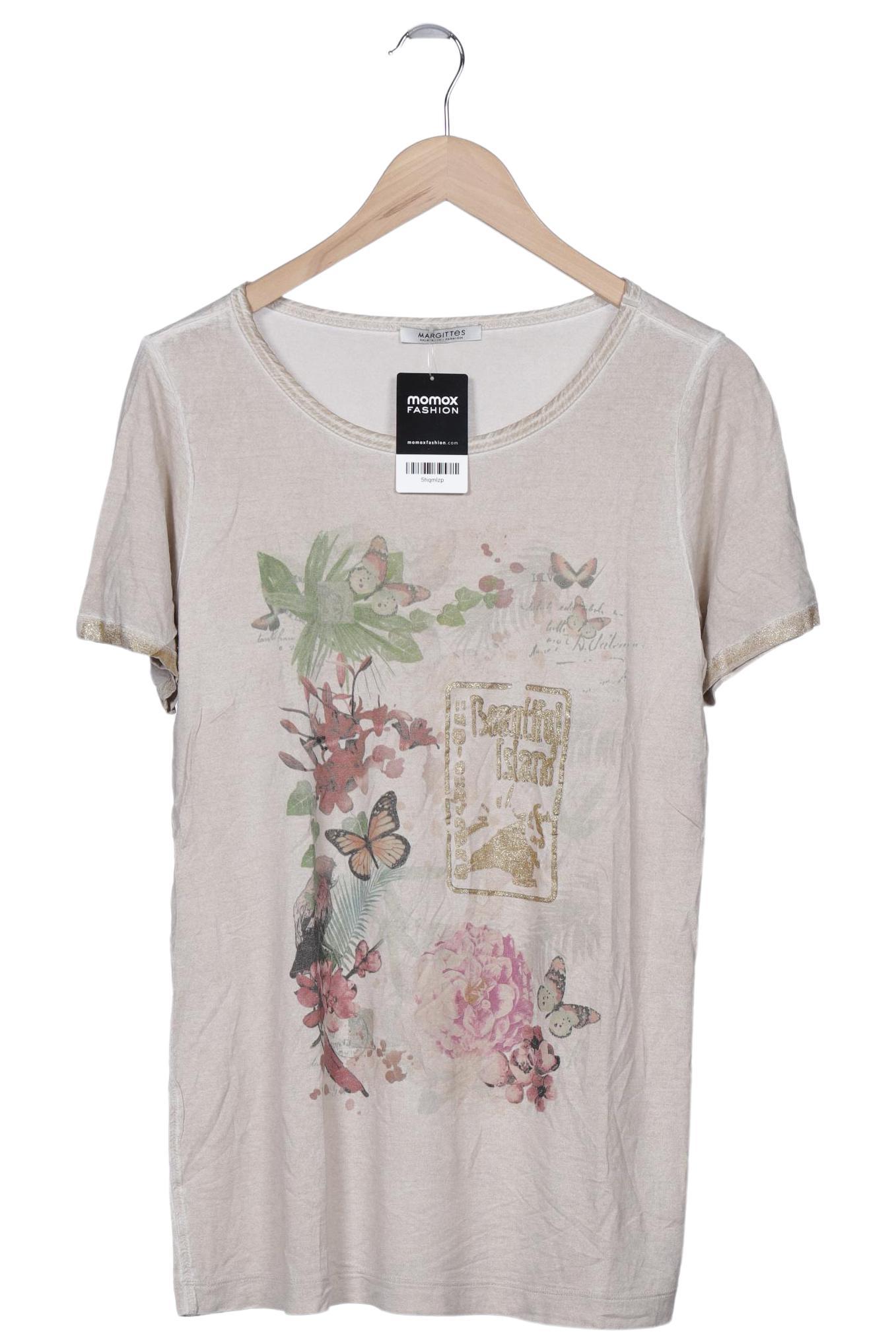 

Margittes Damen T-Shirt, beige, Gr. 40