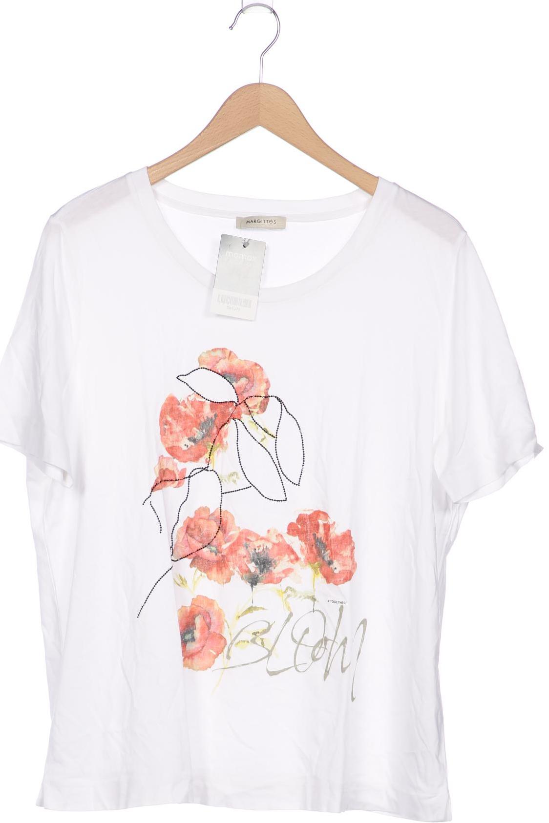

Margittes Damen T-Shirt, weiß, Gr. 48