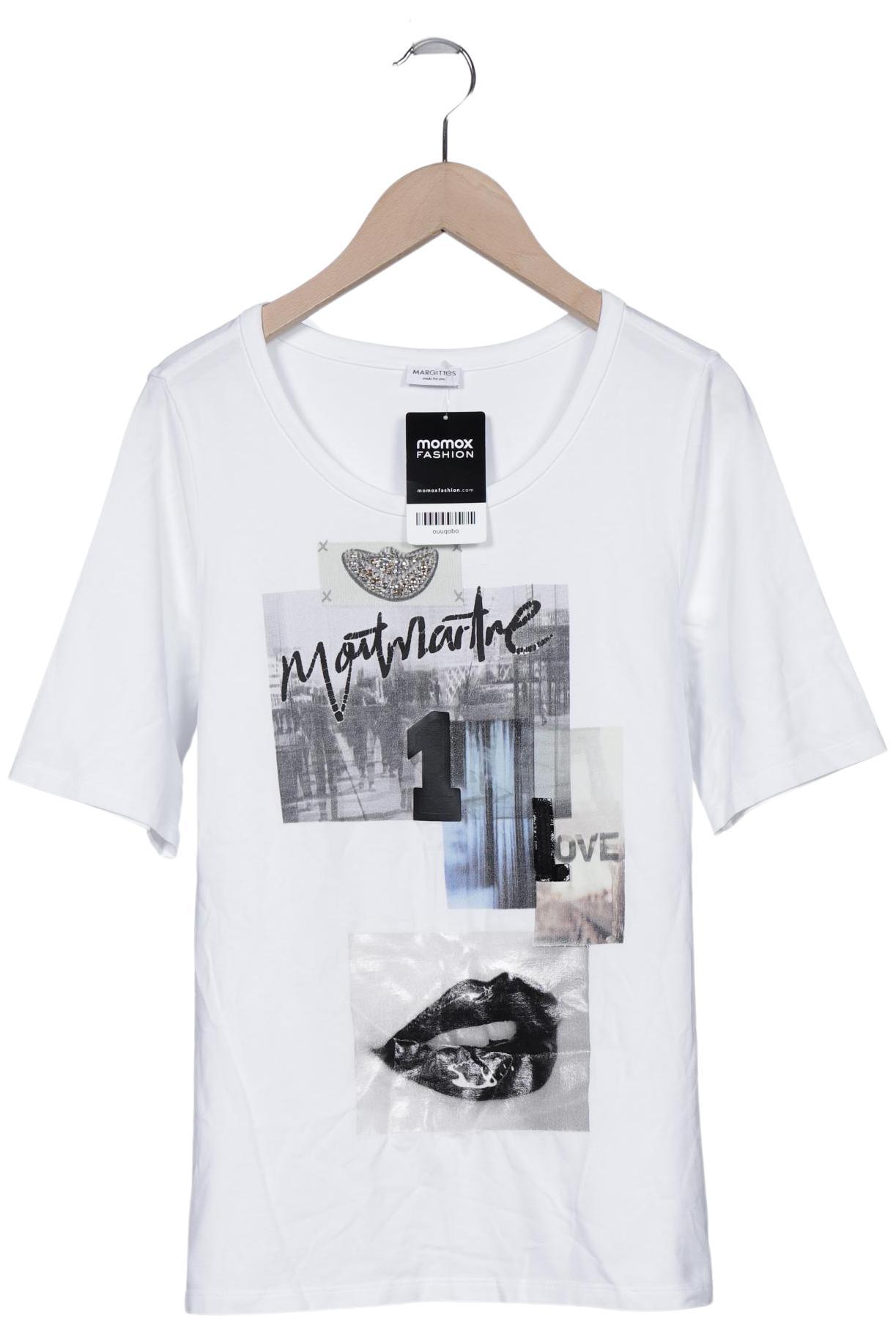 

Margittes Damen T-Shirt, weiß, Gr. 38