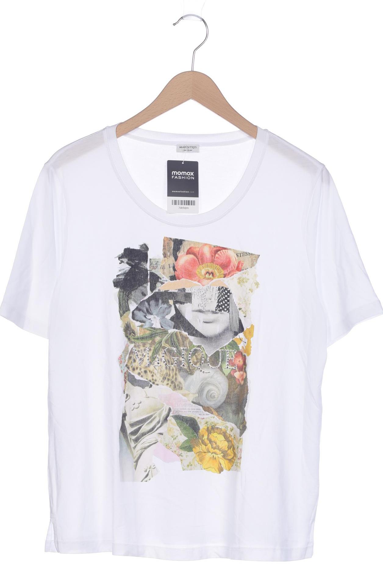 

Margittes Damen T-Shirt, weiß, Gr. 44