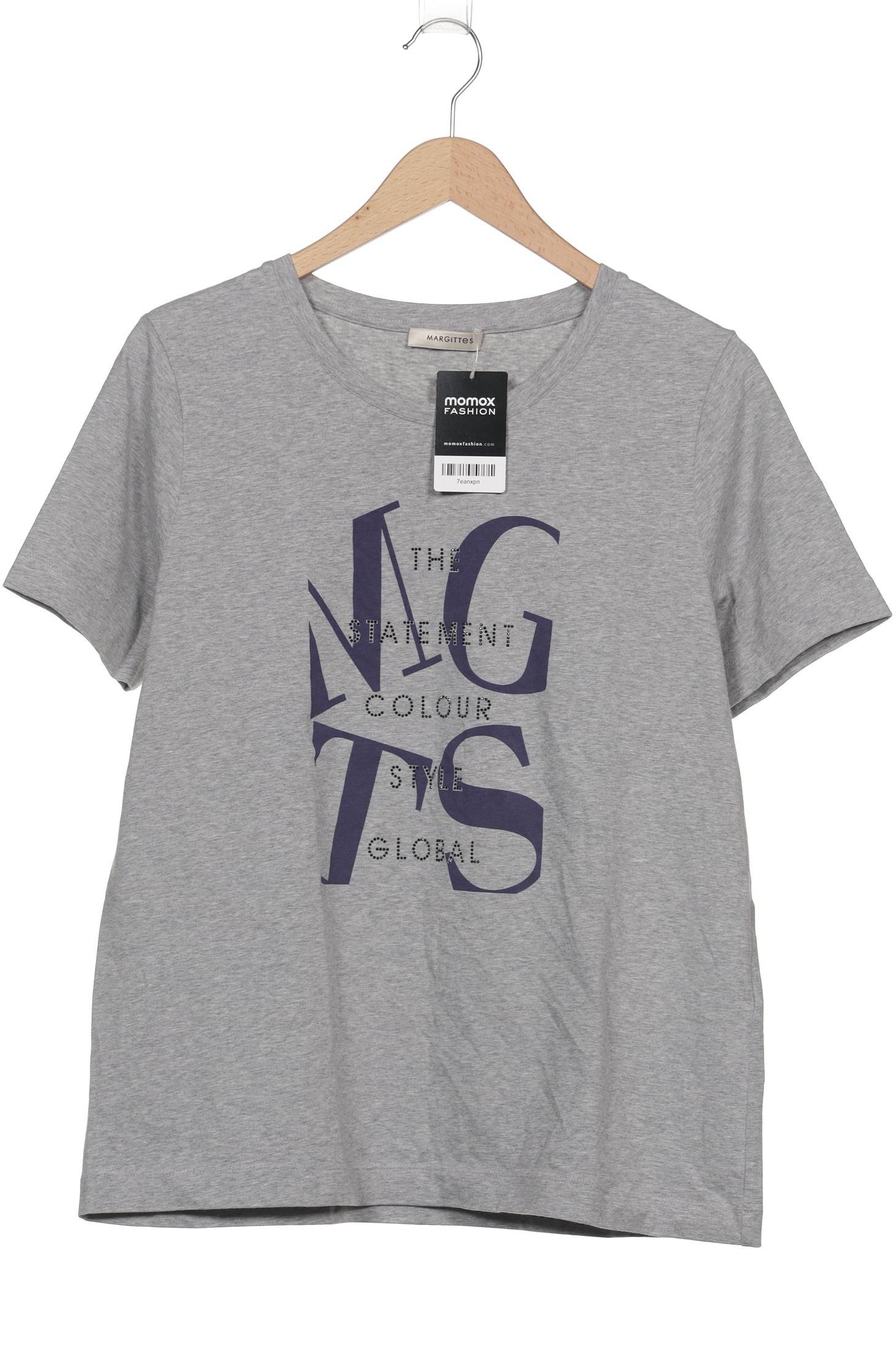 

Margittes Damen T-Shirt, grau, Gr. 42