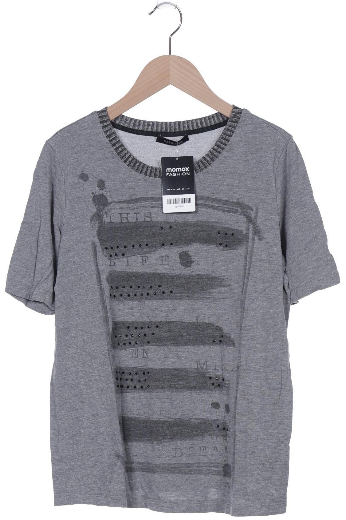 

Margittes Damen T-Shirt, grau, Gr. 40