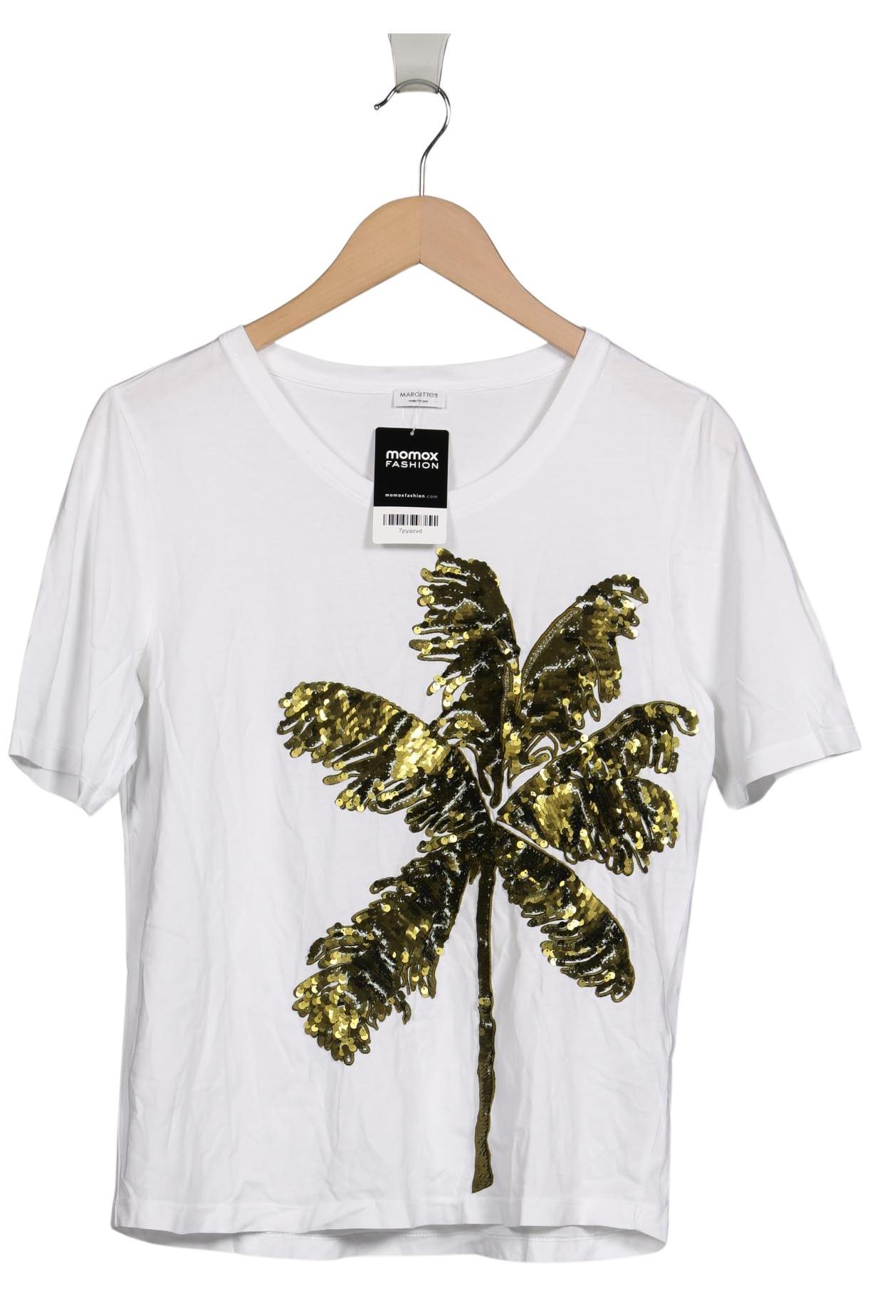 

Margittes Damen T-Shirt, weiß, Gr. 38
