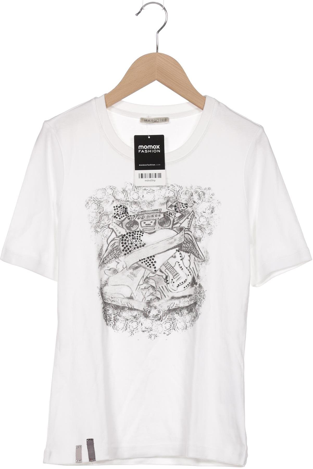 

Margittes Damen T-Shirt, weiß, Gr. 38