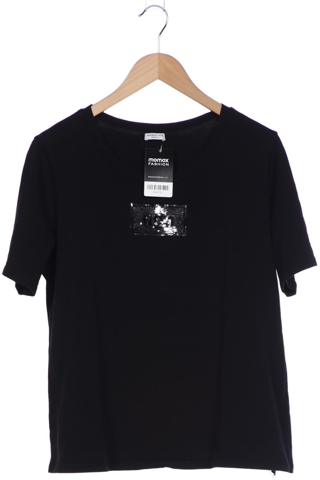 

Margittes Damen T-Shirt, schwarz, Gr. 44