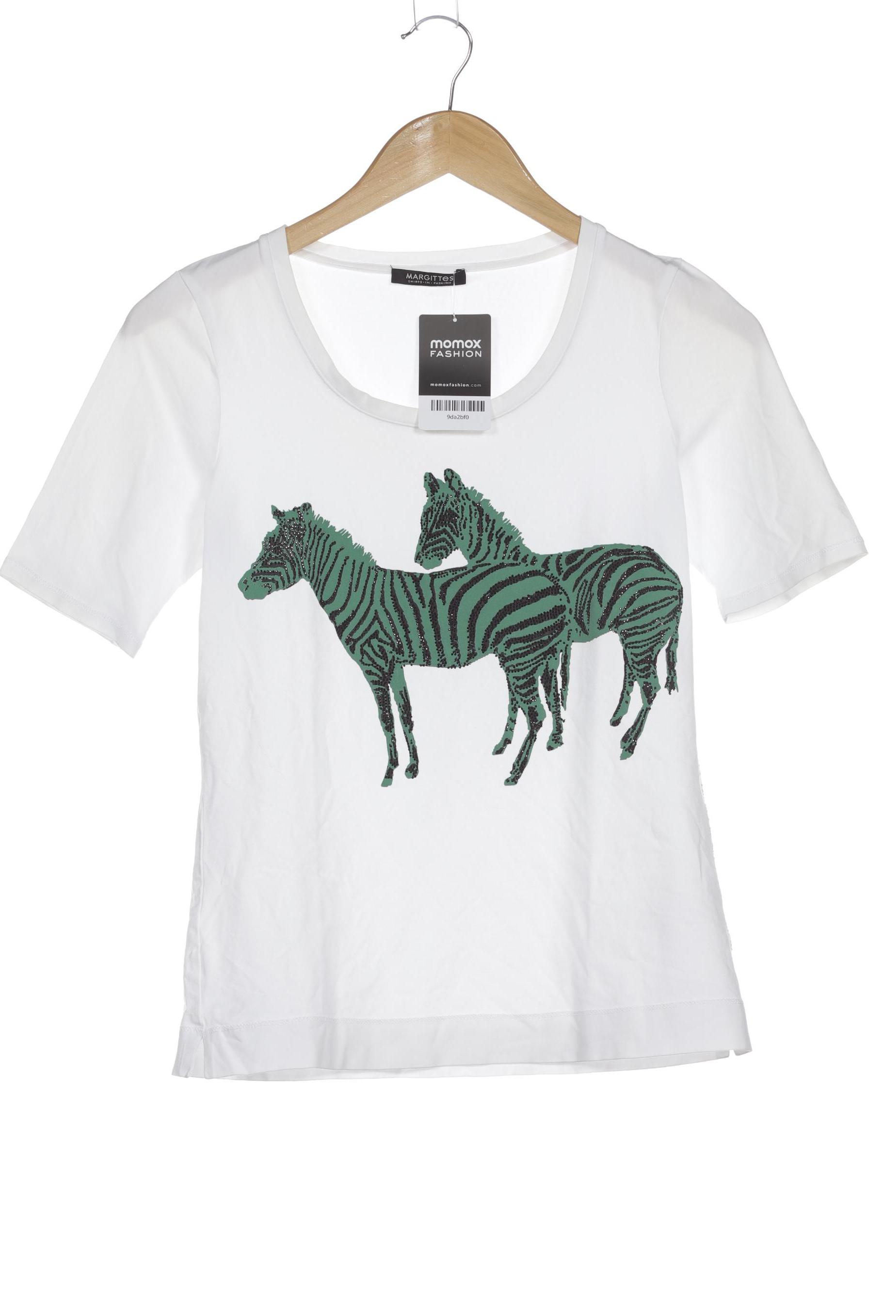 

Margittes Damen T-Shirt, weiß, Gr. 38