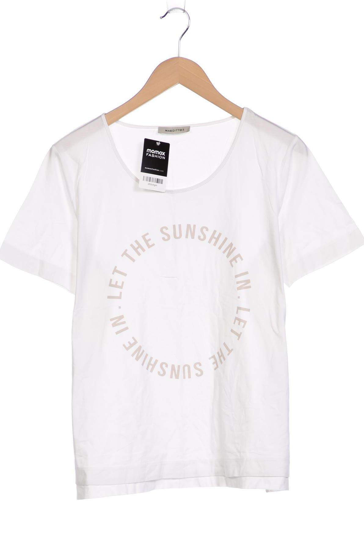 

Margittes Damen T-Shirt, weiß, Gr. 42