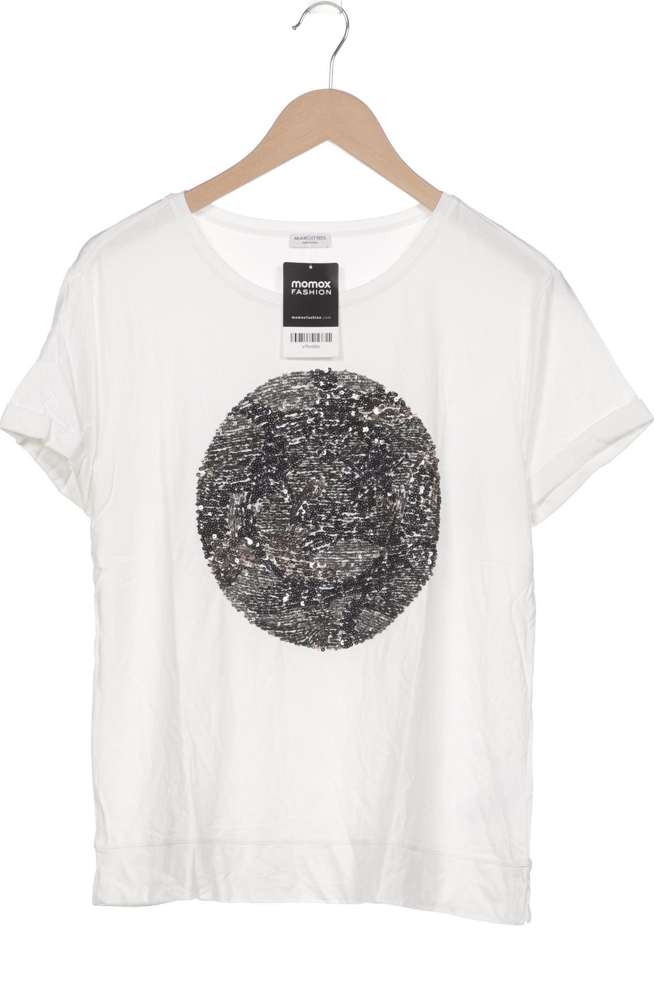 

Margittes Damen T-Shirt, weiß, Gr. 38