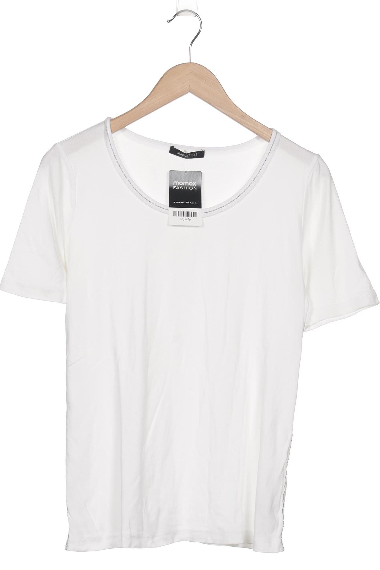 

Margittes Damen T-Shirt, weiß, Gr. 40