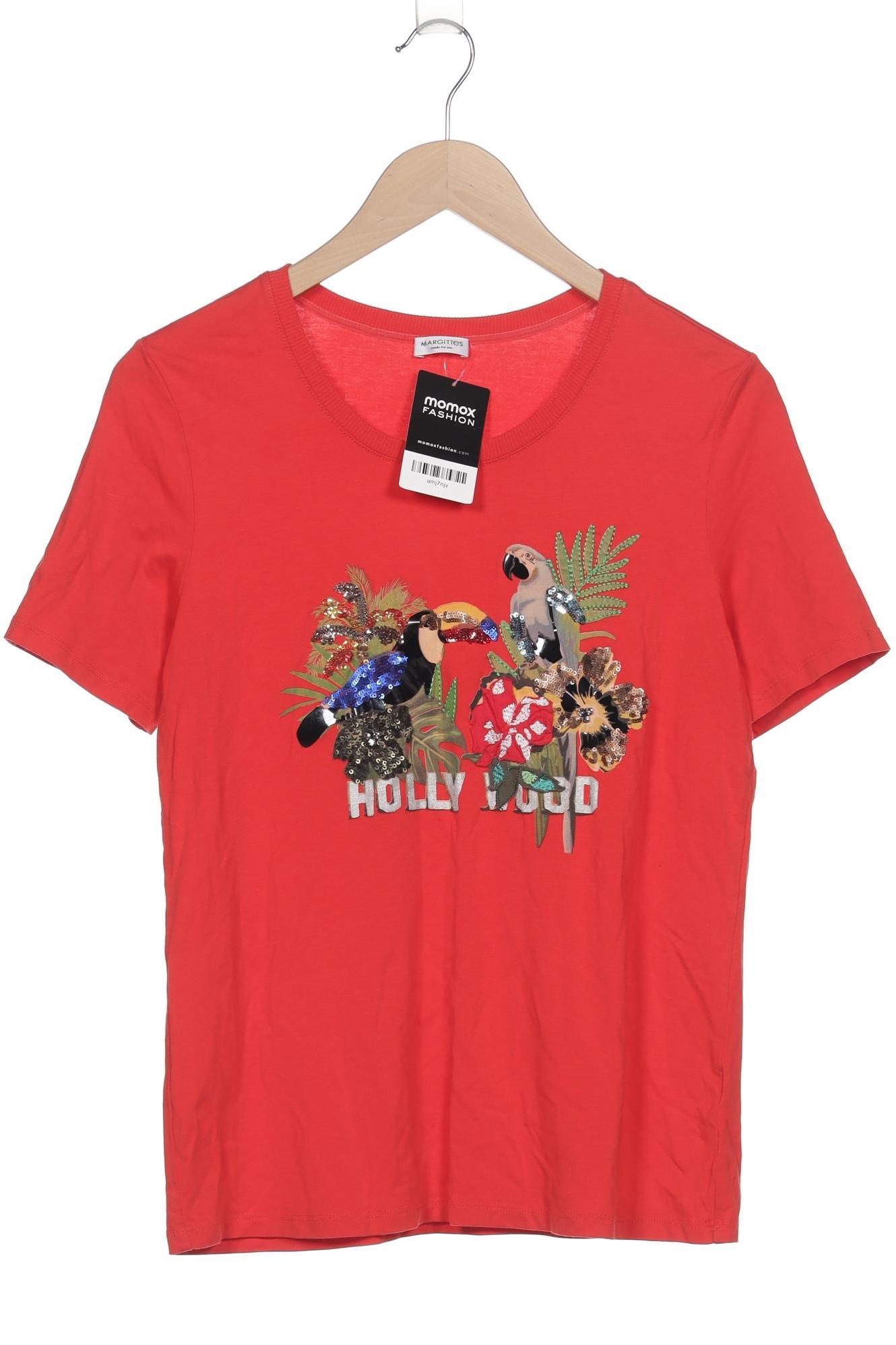 

Margittes Damen T-Shirt, rot, Gr. 38