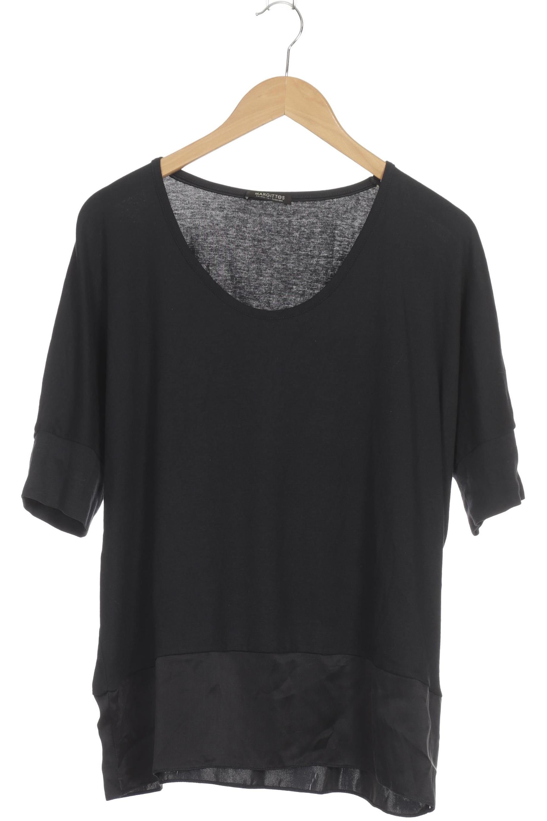 

Margittes Damen T-Shirt, schwarz, Gr. 40