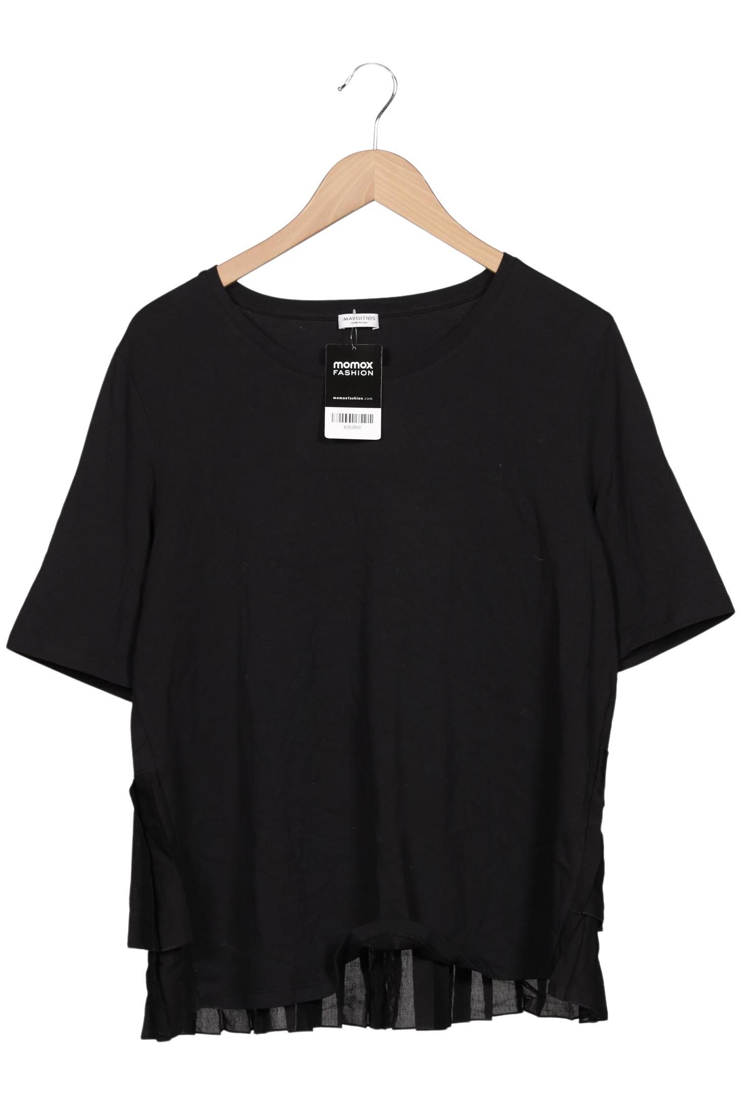 

Margittes Damen T-Shirt, schwarz, Gr. 44