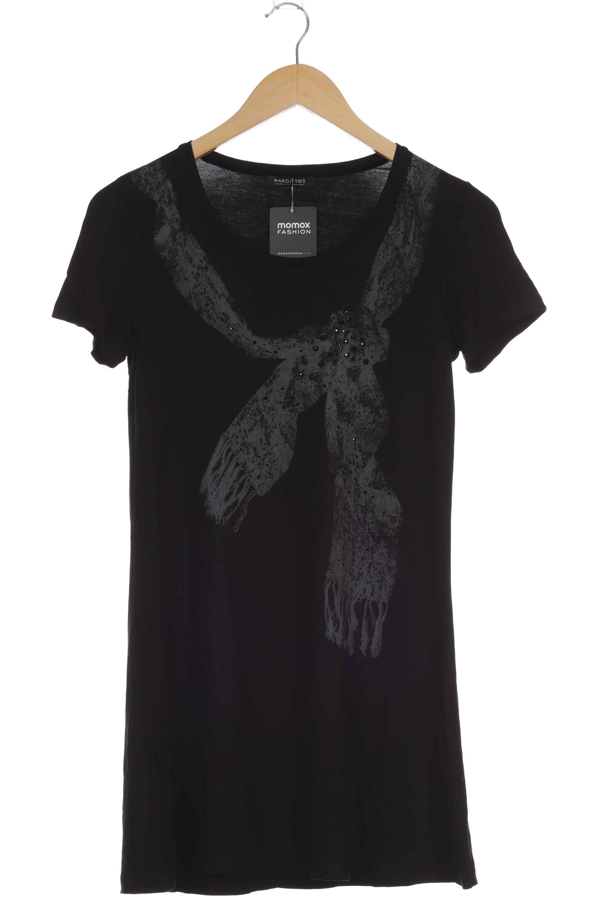 

Margittes Damen T-Shirt, schwarz, Gr. 36