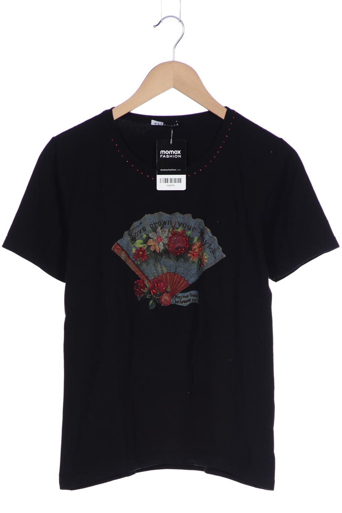 

Margittes Damen T-Shirt, schwarz, Gr. 42