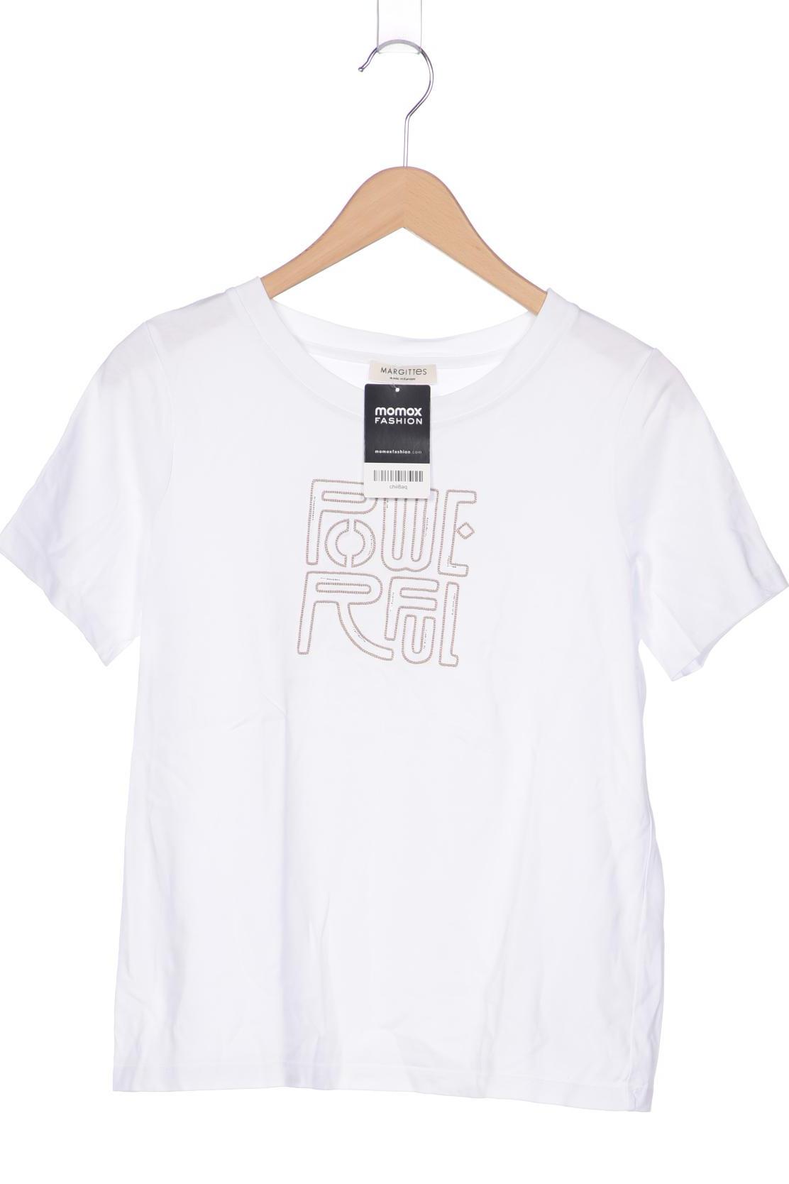 

Margittes Damen T-Shirt, weiß, Gr. 38