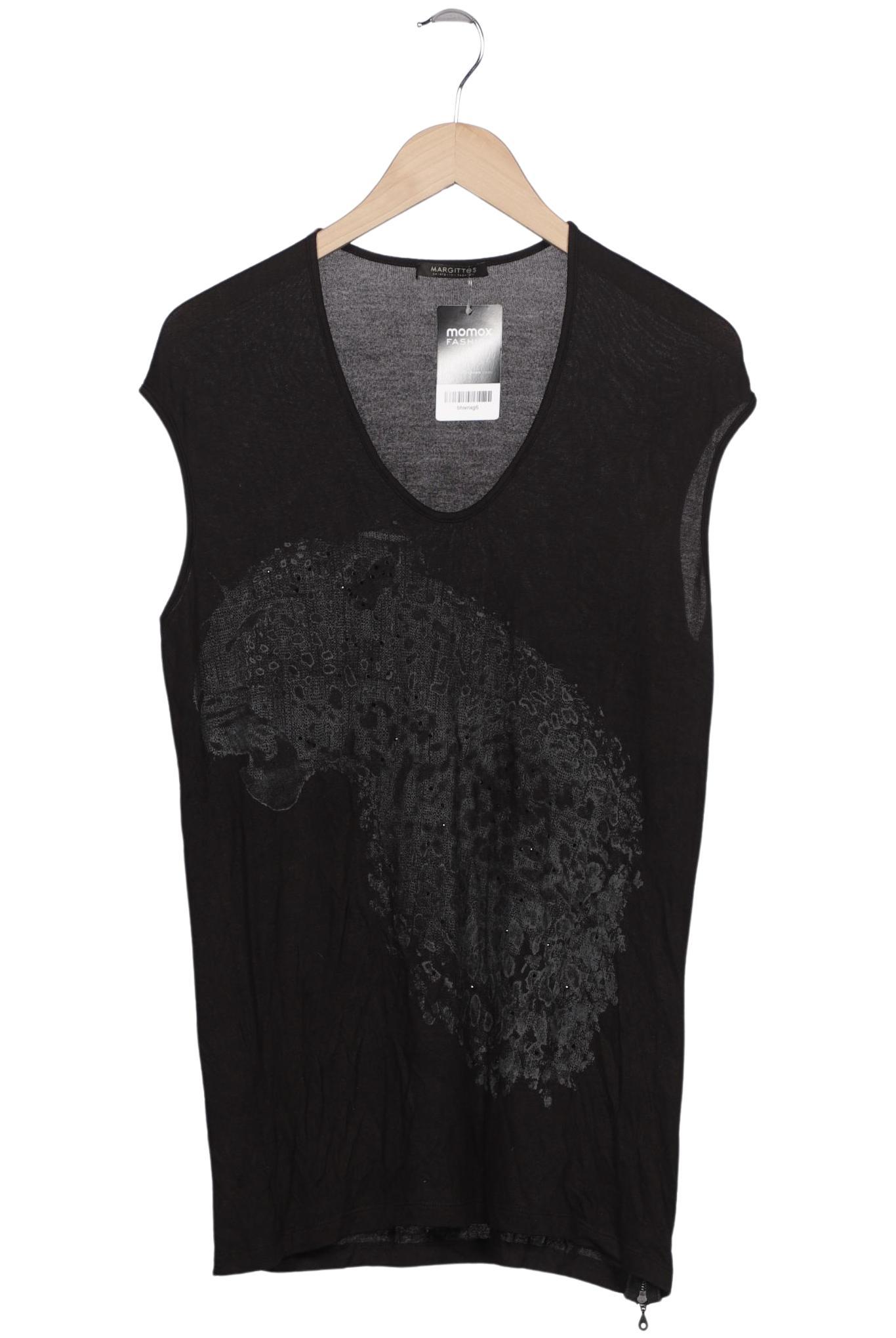 

Margittes Damen T-Shirt, schwarz, Gr. 38