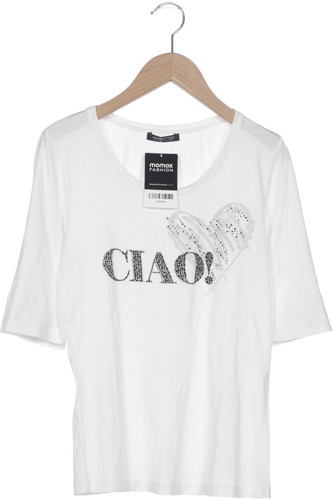 

Margittes Damen T-Shirt, weiß, Gr. 36