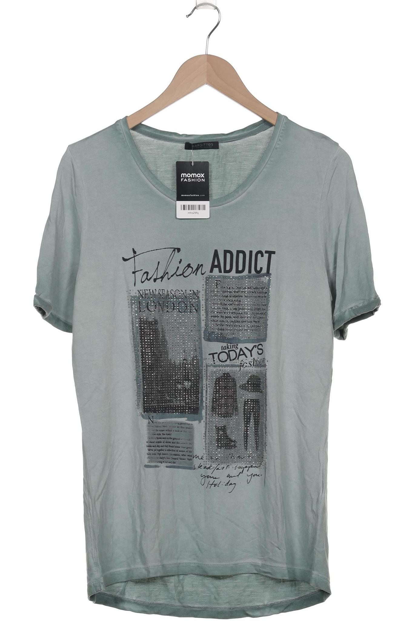 

Margittes Damen T-Shirt, türkis, Gr. 40
