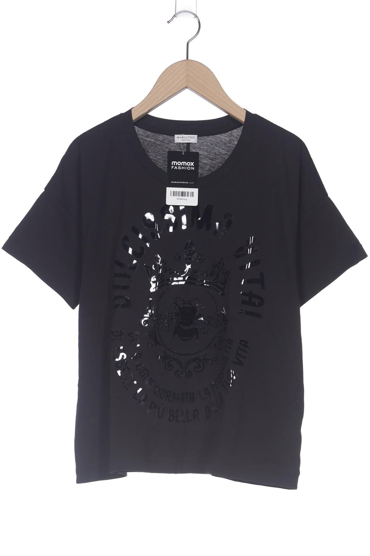 

Margittes Damen T-Shirt, schwarz, Gr. 38