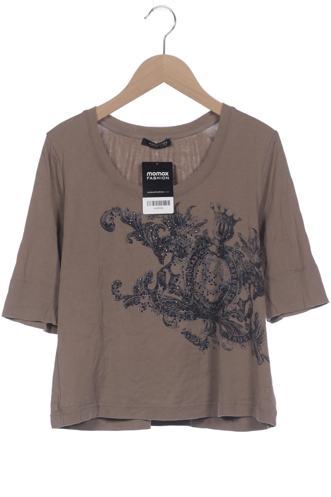 

Margittes Damen T-Shirt, braun, Gr. 38