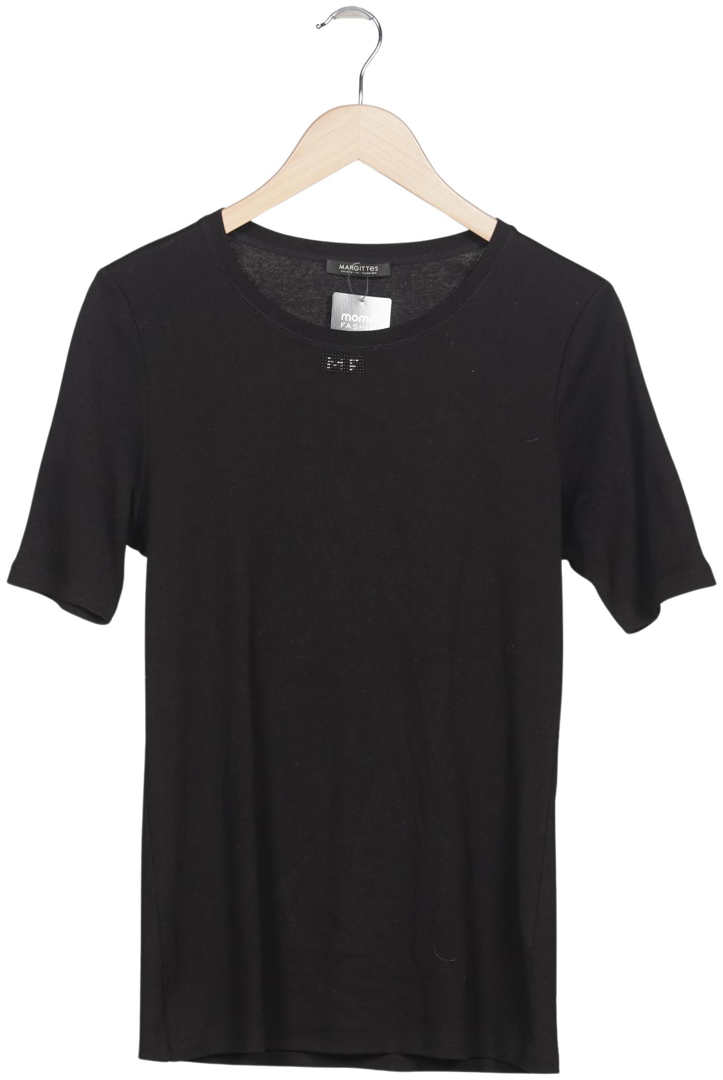 

Margittes Damen T-Shirt, schwarz, Gr. 42