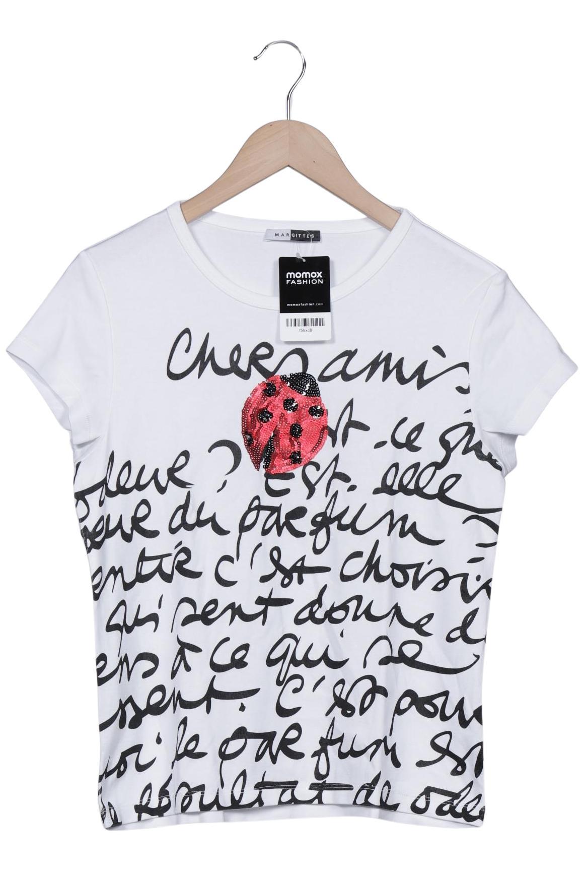 

Margittes Damen T-Shirt, weiß, Gr. 42