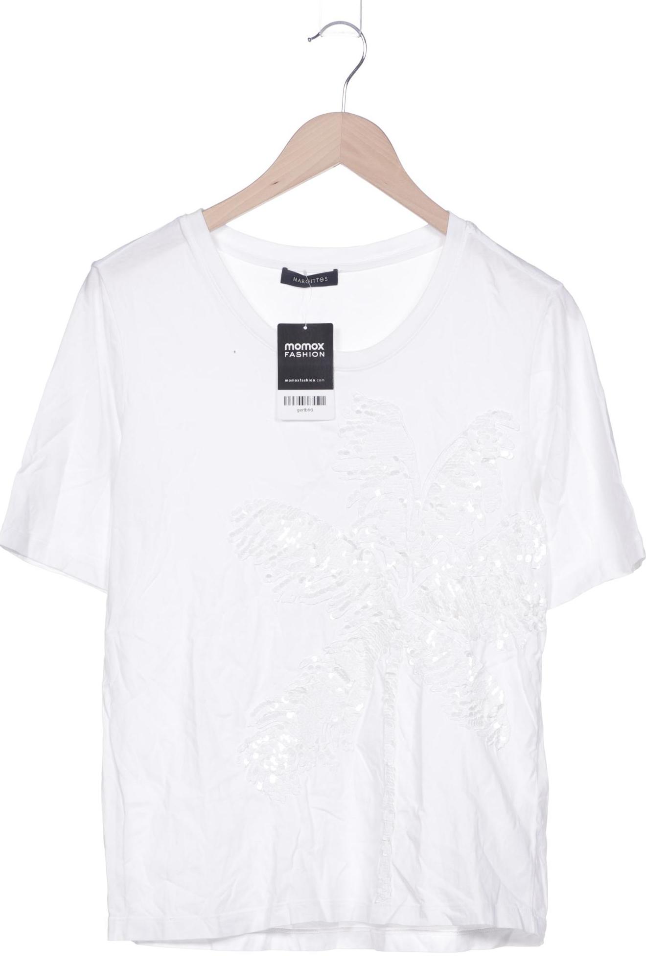 

Margittes Damen T-Shirt, weiß, Gr. 38
