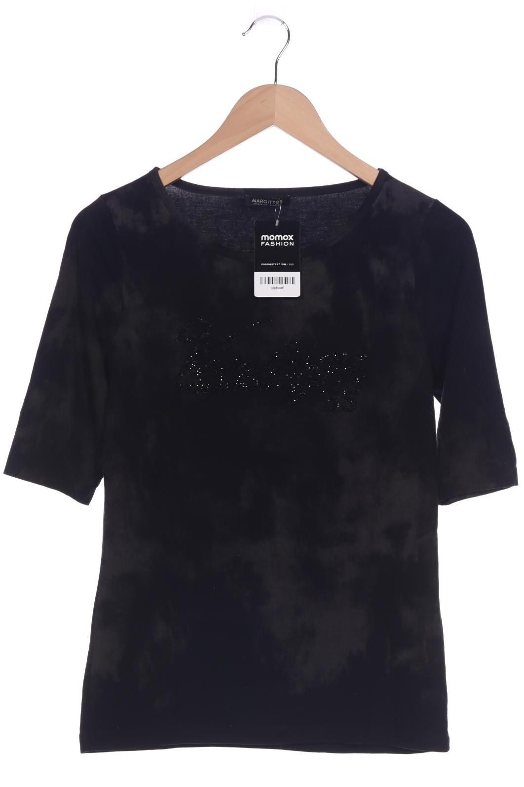 

Margittes Damen T-Shirt, schwarz, Gr. 38