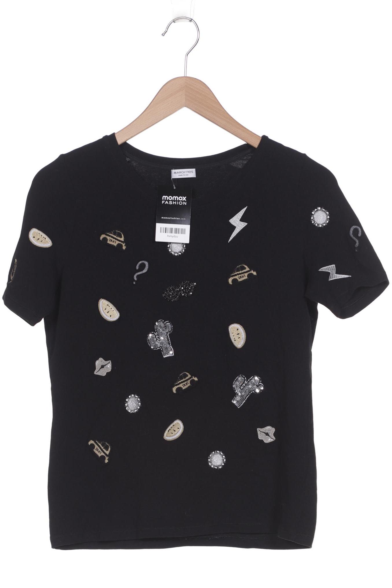 

MARGITTES Damen T-Shirt, schwarz