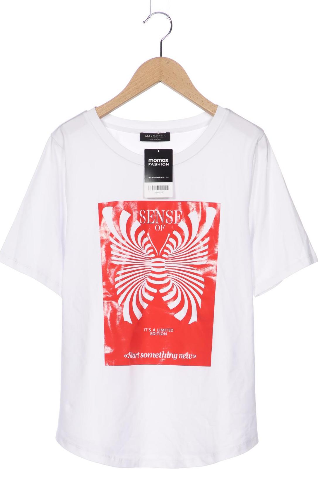 

MARGITTES Damen T-Shirt, weiß