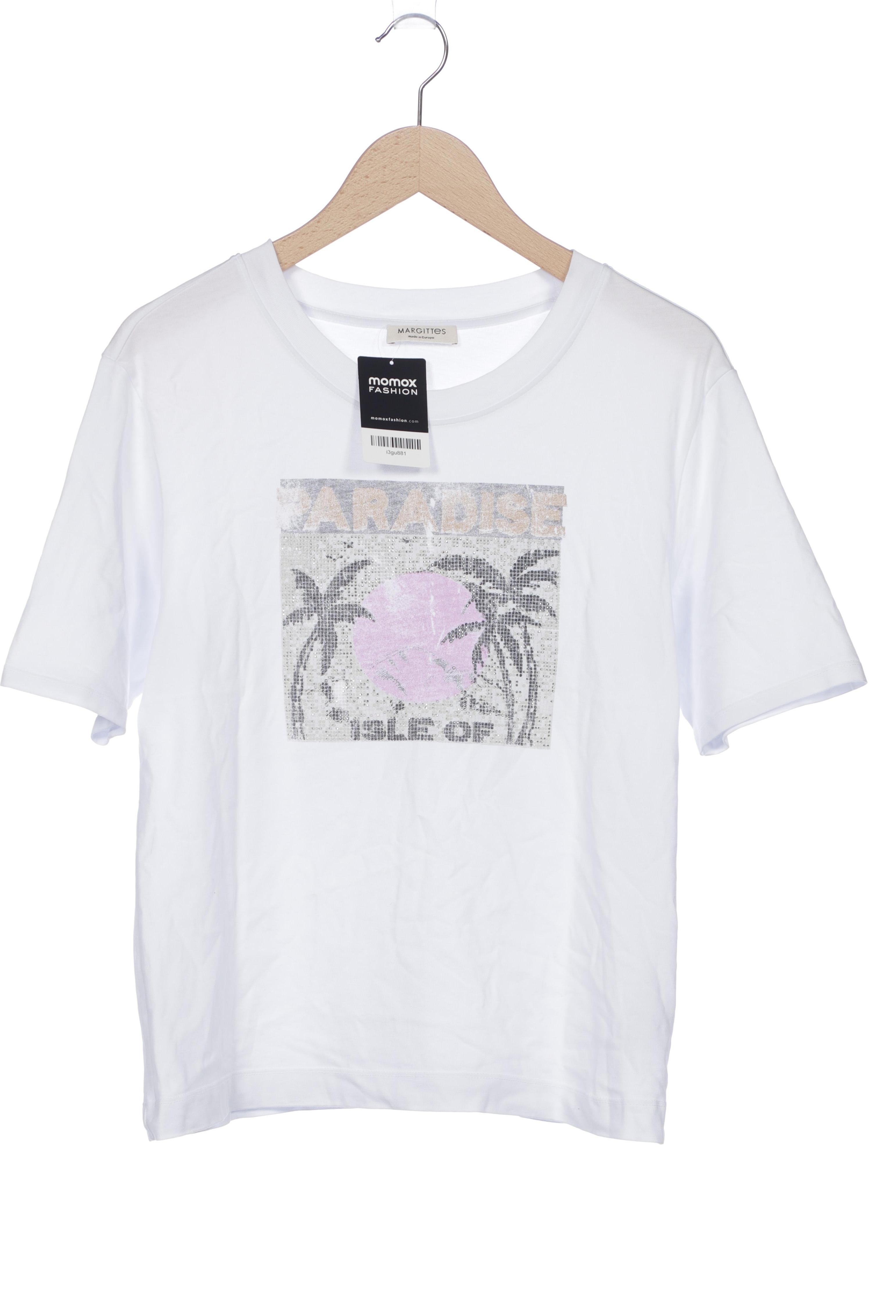 

Margittes Damen T-Shirt, weiß, Gr. 38