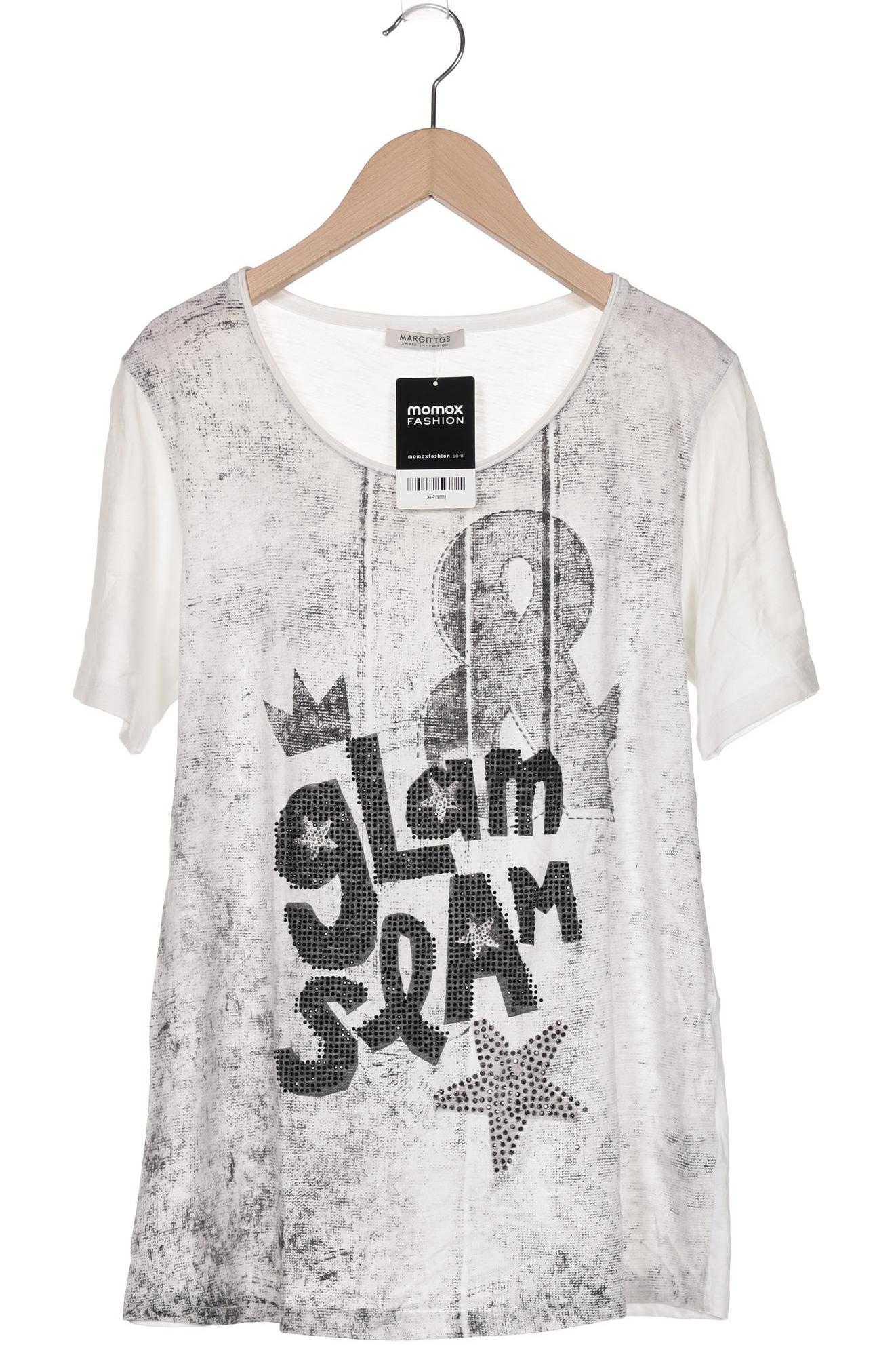 

Margittes Damen T-Shirt, weiß, Gr. 38