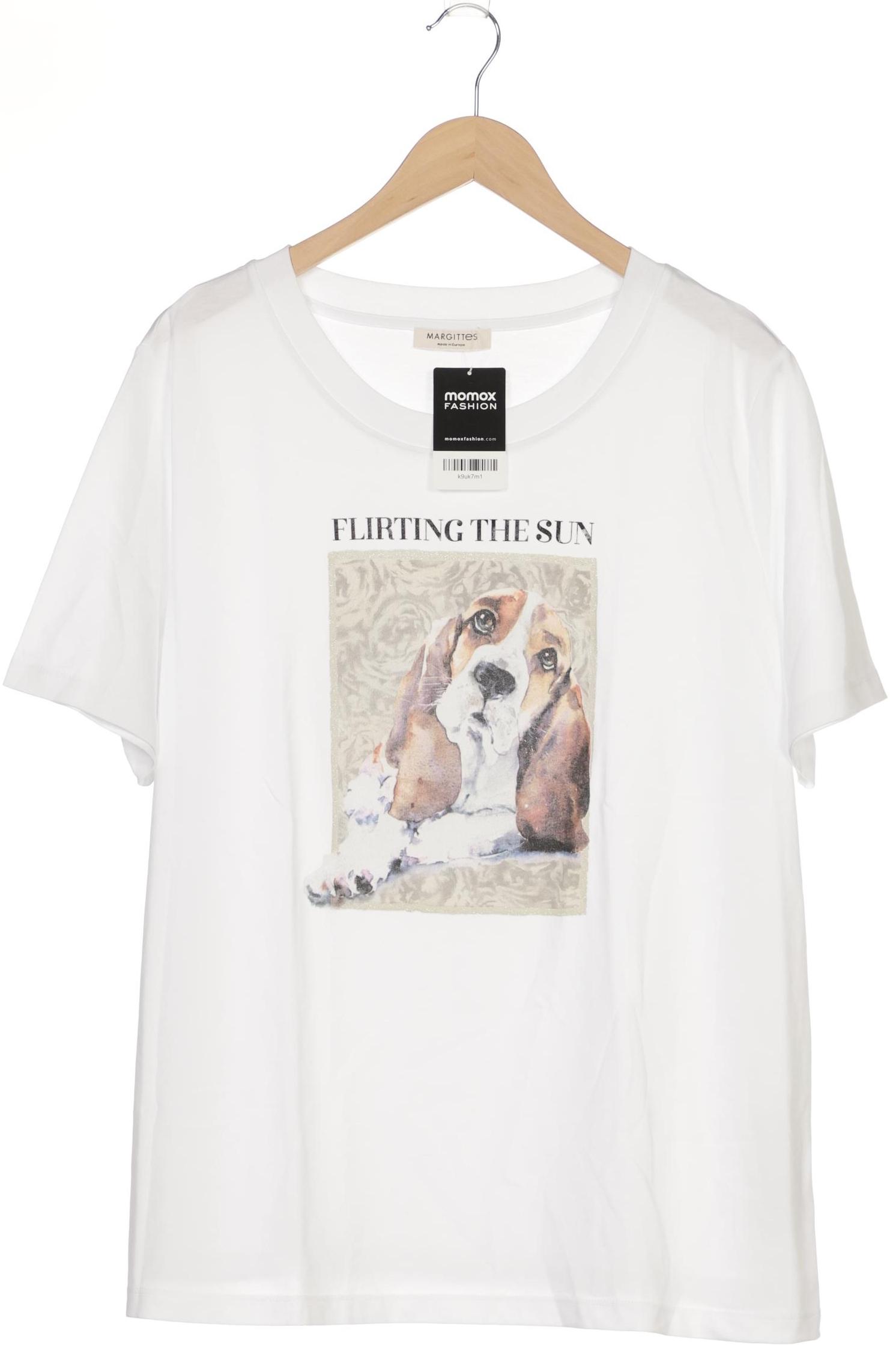 

Margittes Damen T-Shirt, weiß, Gr. 48