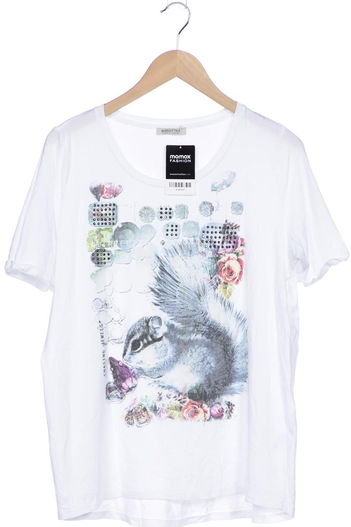 

Margittes Damen T-Shirt, weiß, Gr. 42
