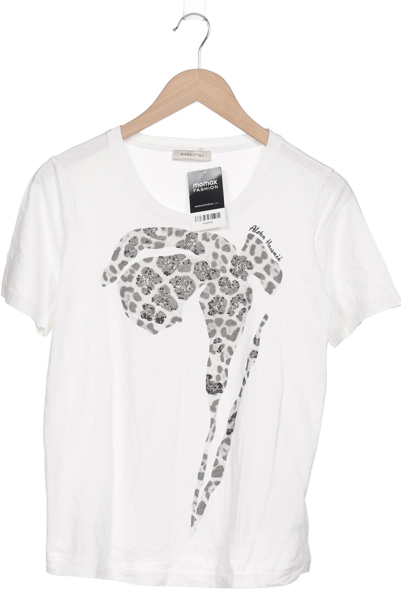 

Margittes Damen T-Shirt, weiß, Gr. 36