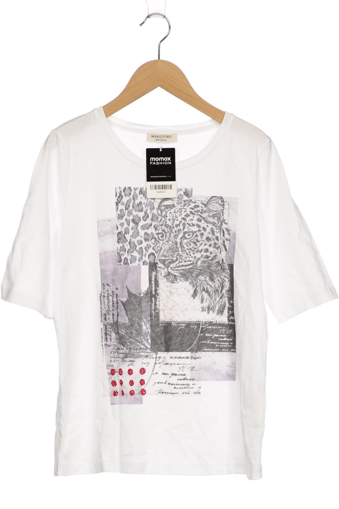 

Margittes Damen T-Shirt, weiß, Gr. 36