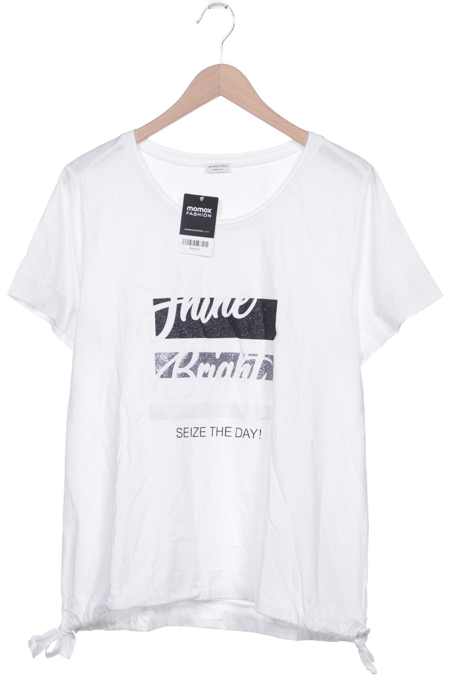 

Margittes Damen T-Shirt, weiß, Gr. 44