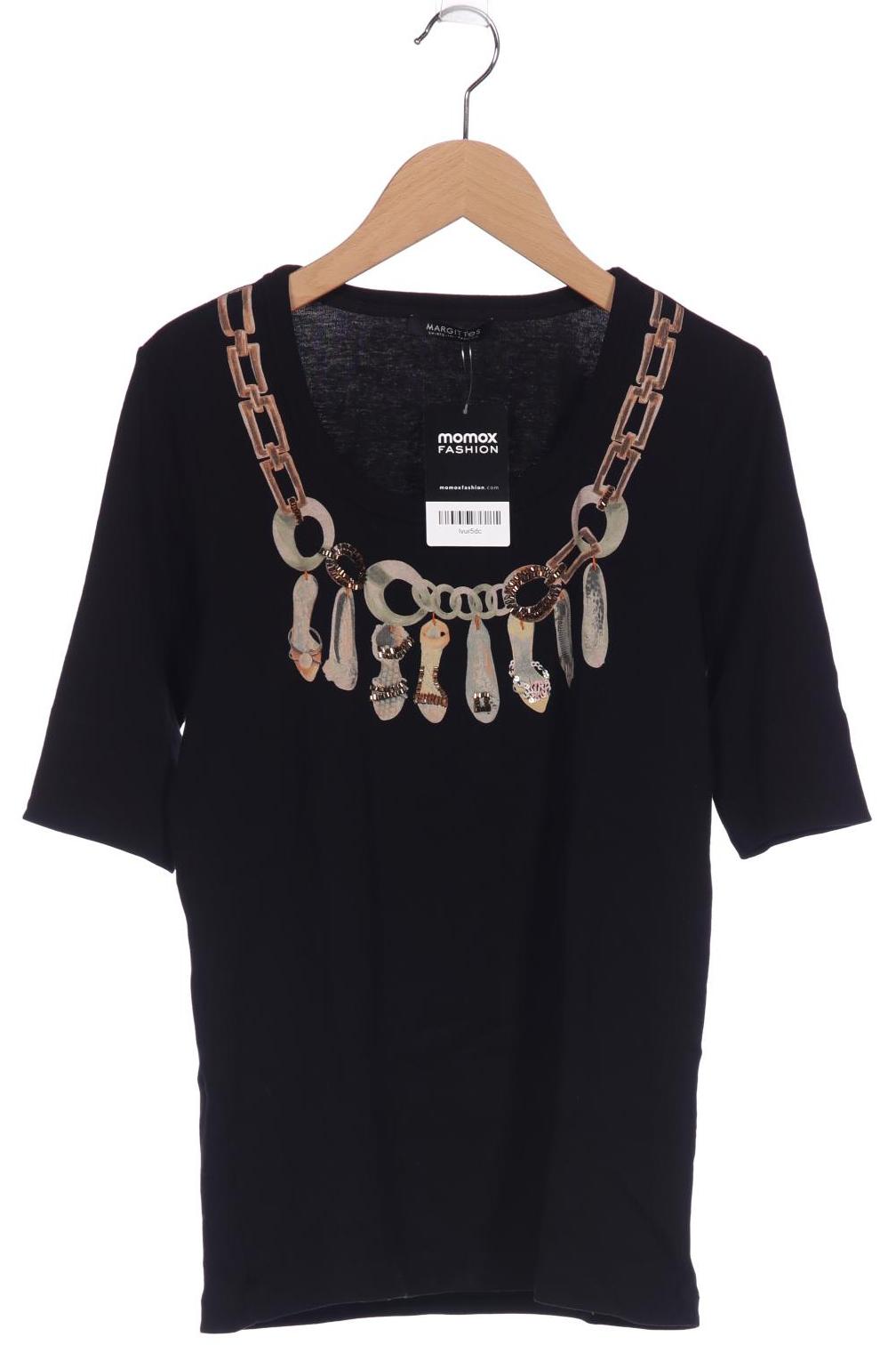 

Margittes Damen T-Shirt, schwarz, Gr. 40