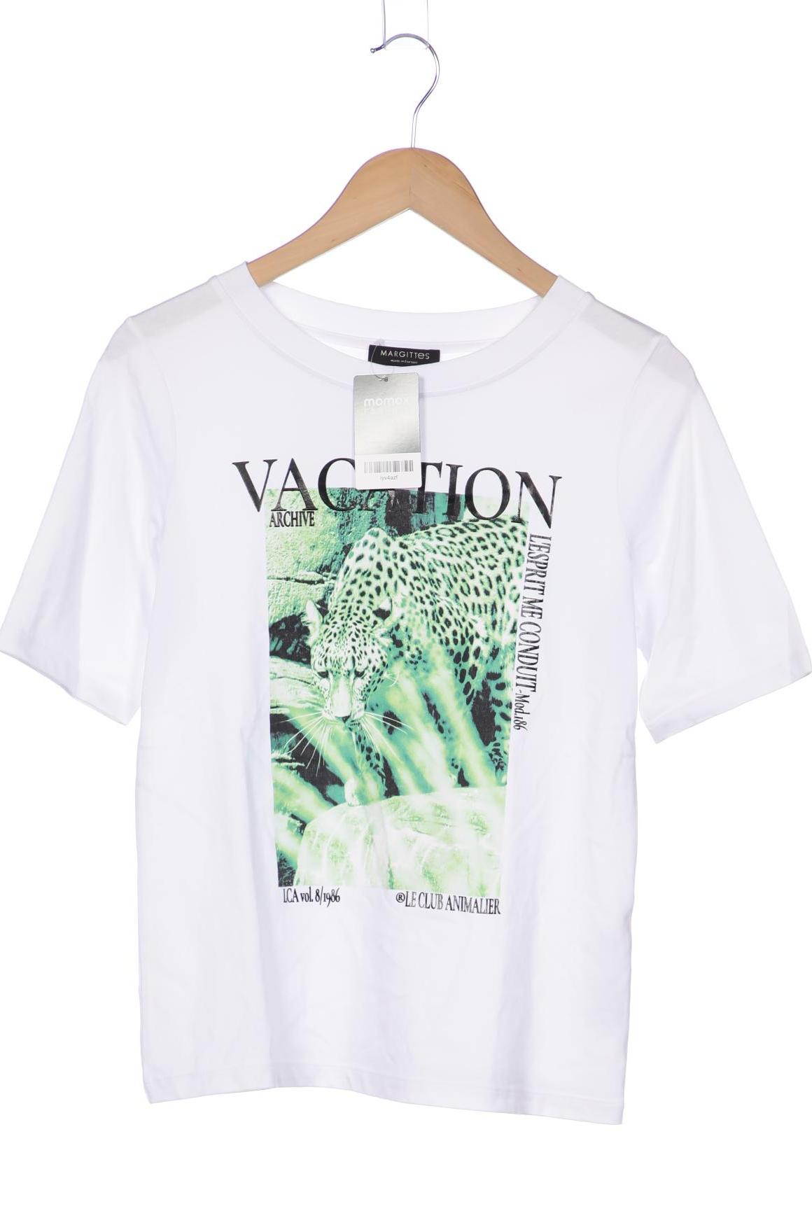 

MARGITTES Damen T-Shirt, weiß