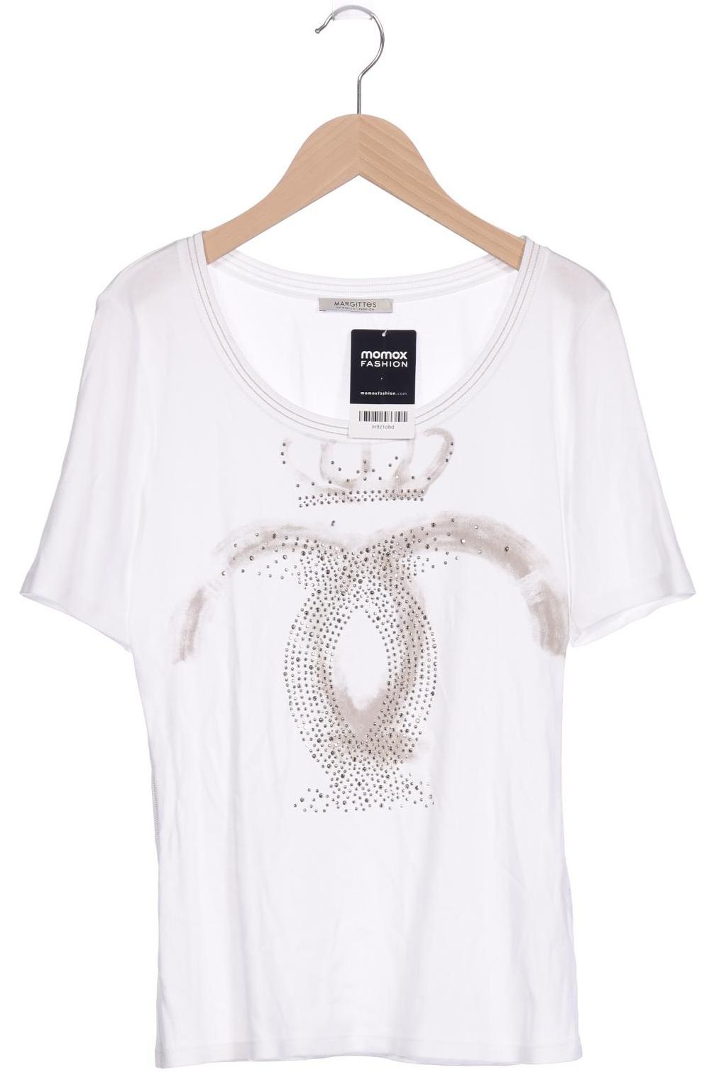 

Margittes Damen T-Shirt, weiß, Gr. 38