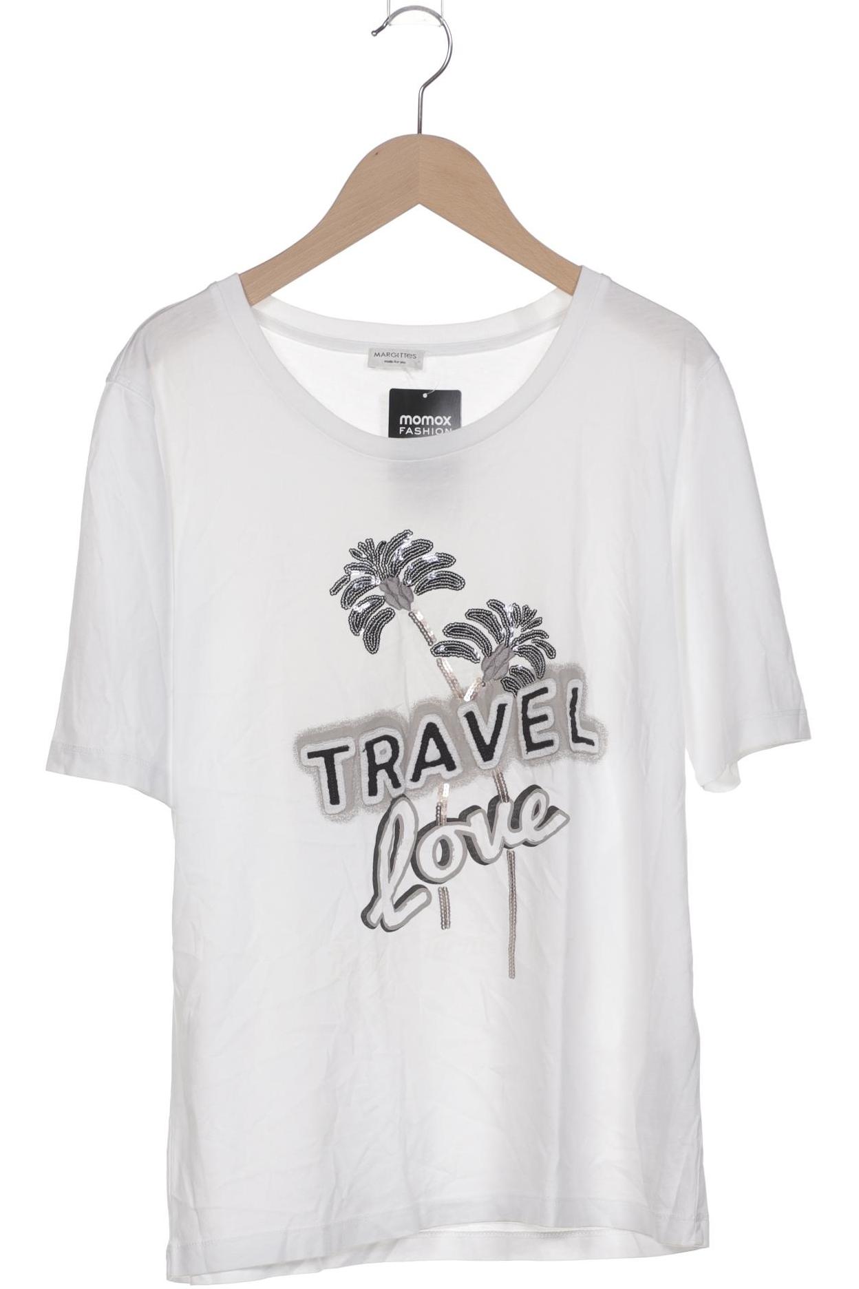 

Margittes Damen T-Shirt, weiß, Gr. 36