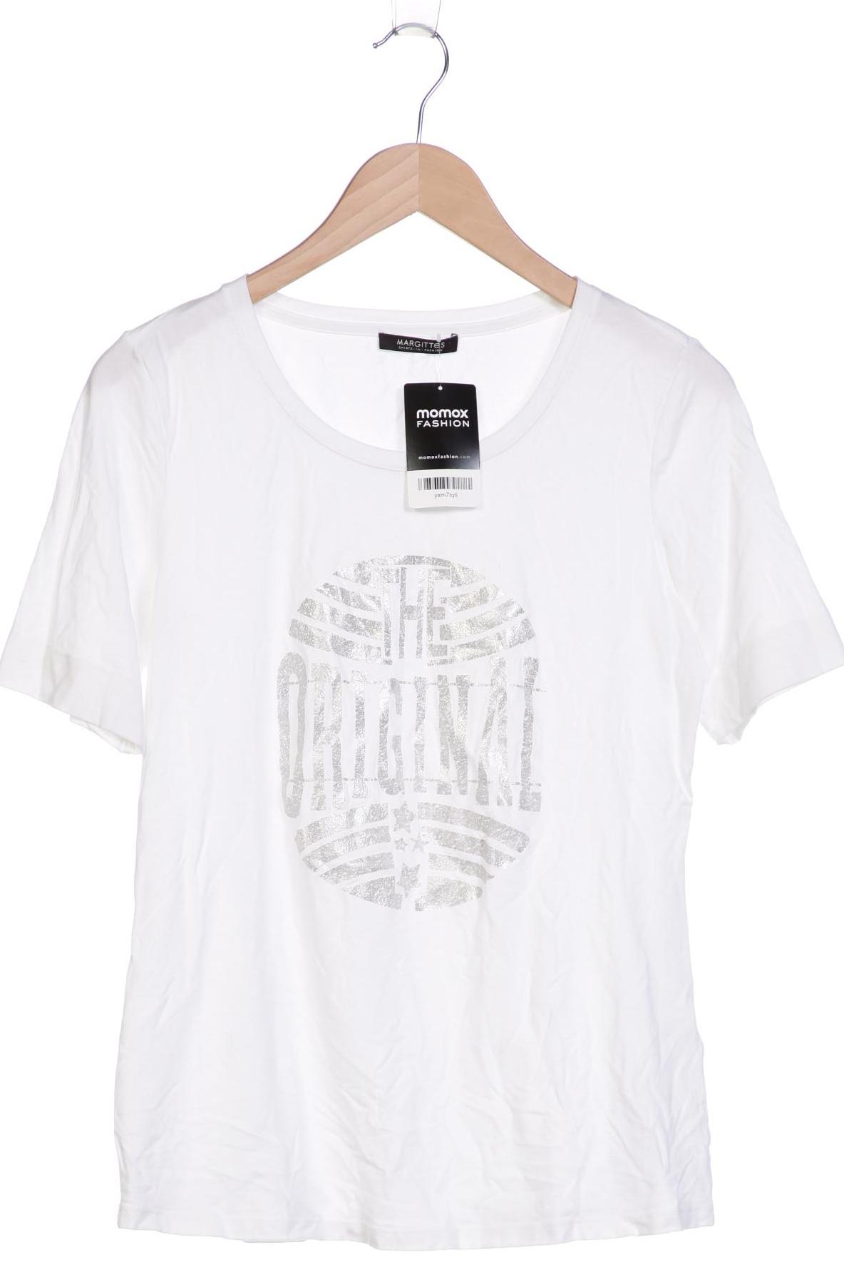 

Margittes Damen T-Shirt, cremeweiß, Gr. 38