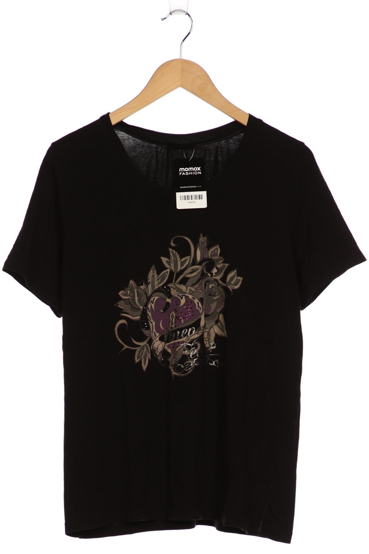 

Margittes Damen T-Shirt, schwarz, Gr. 46