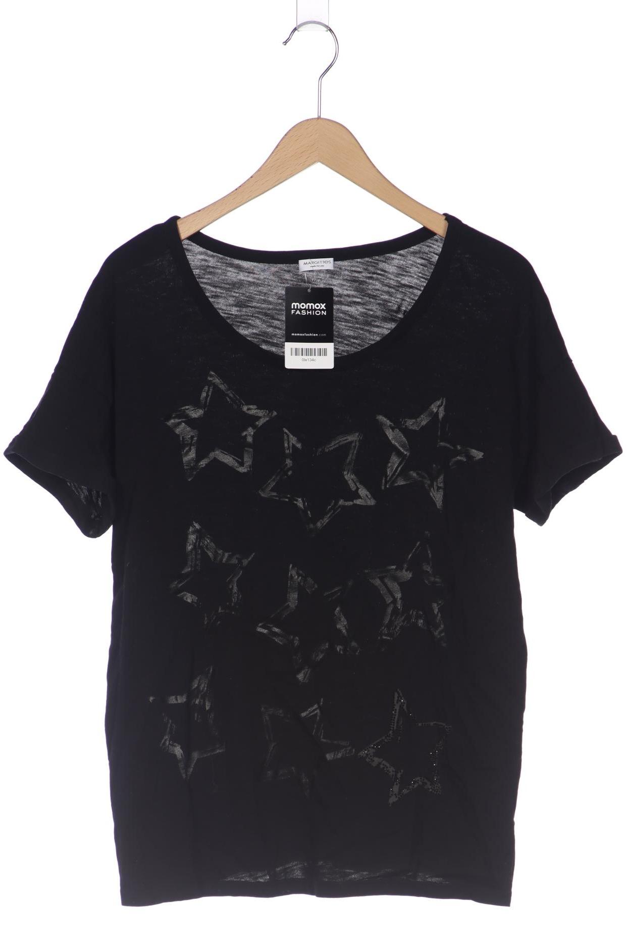 

Margittes Damen T-Shirt, schwarz, Gr. 44